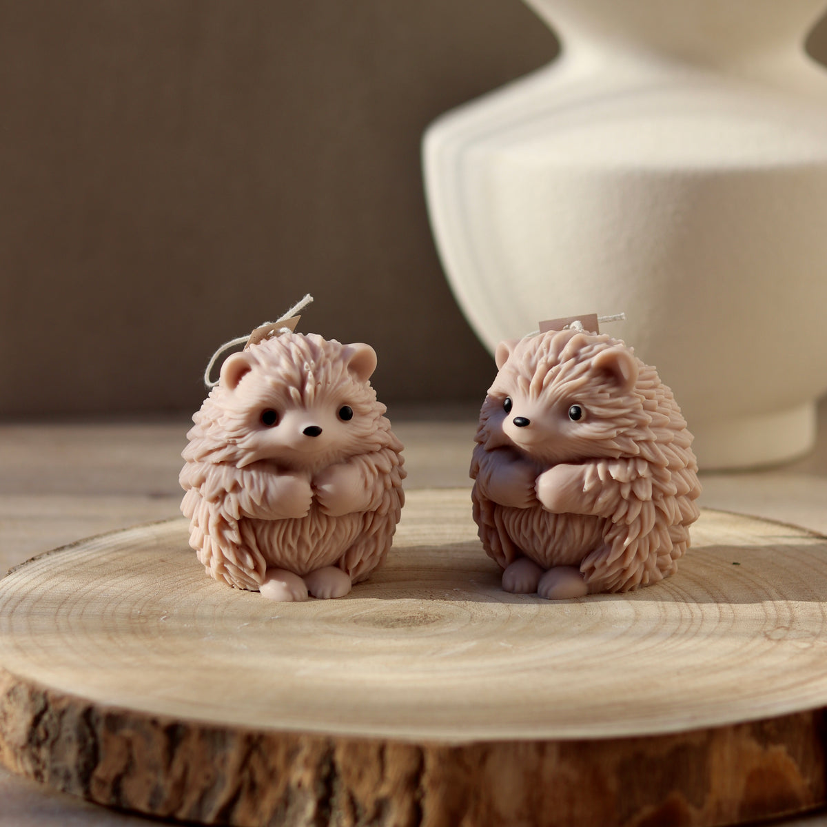 Hedgehog Candle