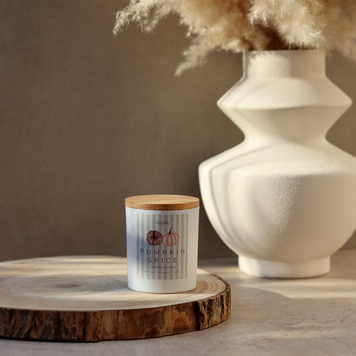 Pumpkin Spice Scented Candle