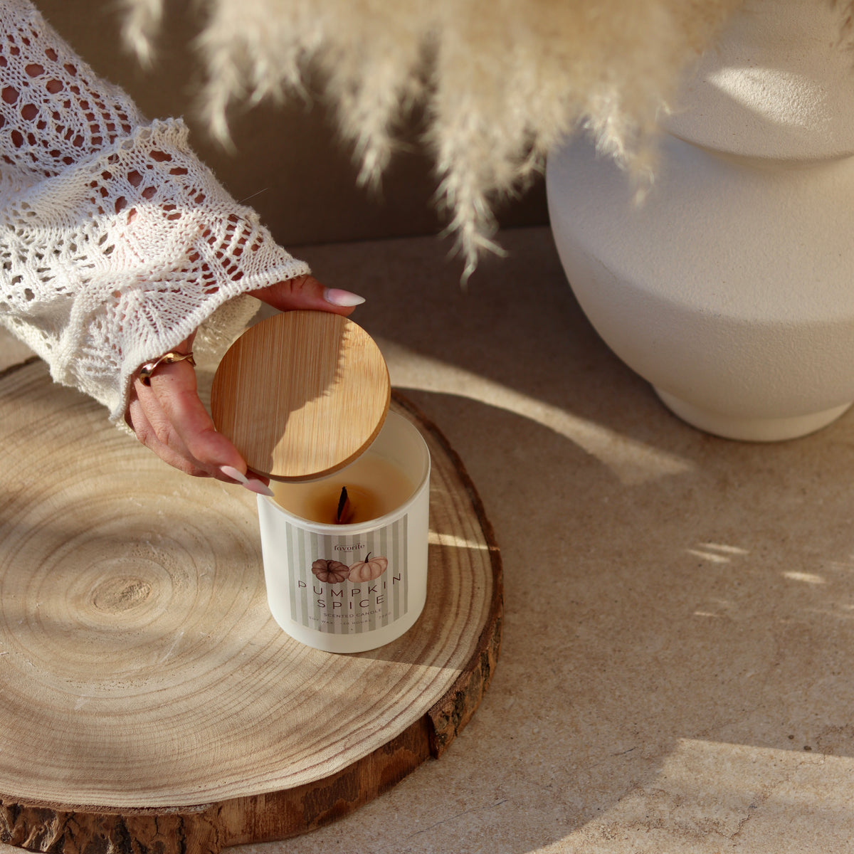 Pumpkin Spice Scented Candle